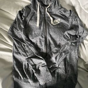 Nike zip up sweater hoodie
